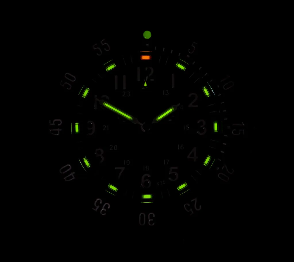 MWC P656 Titanium Tactical Series Watch with GTLS Tritium and Ten Year Battery Life (Non Date Version)