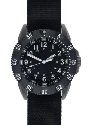 MWC P656 Titanium Tactical Series Watch with GTLS Tritium and Ten Year Battery Life (Non Date Version)