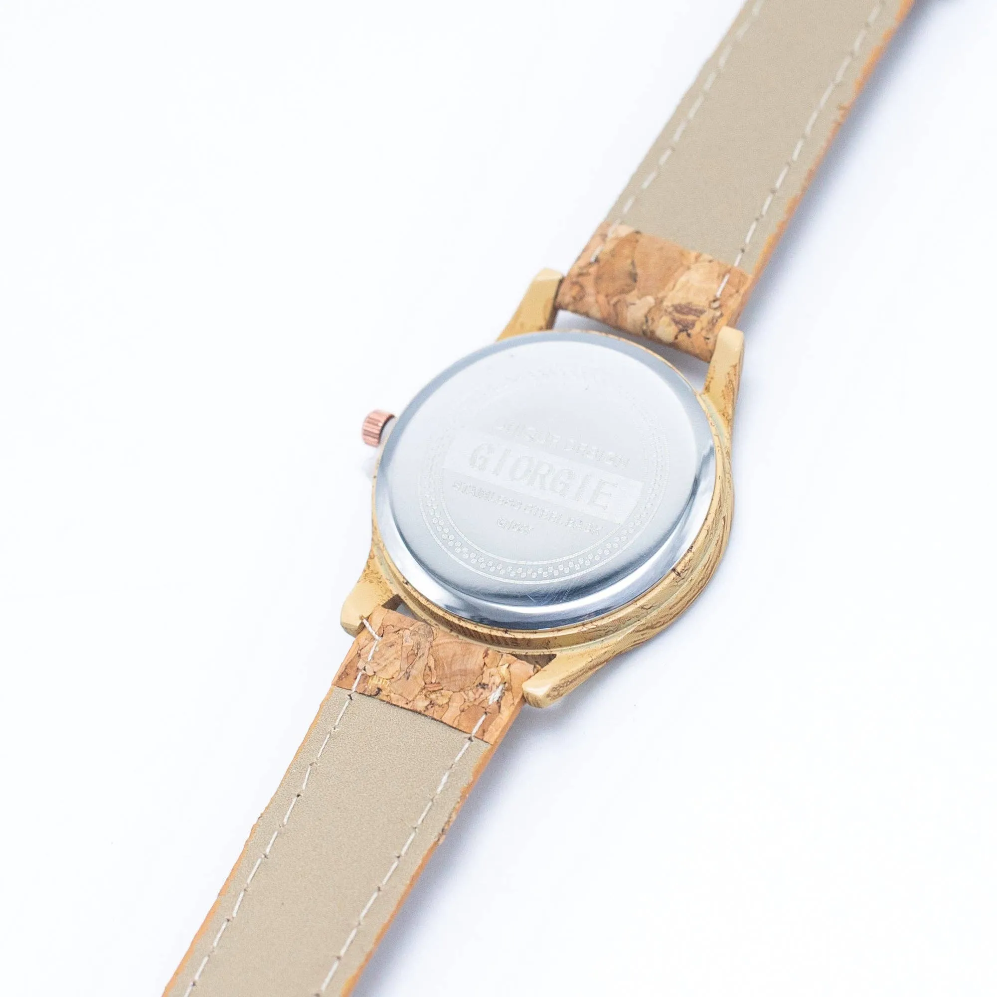 Natural Cork Strap watch women fashion Watch WA-395（without box)