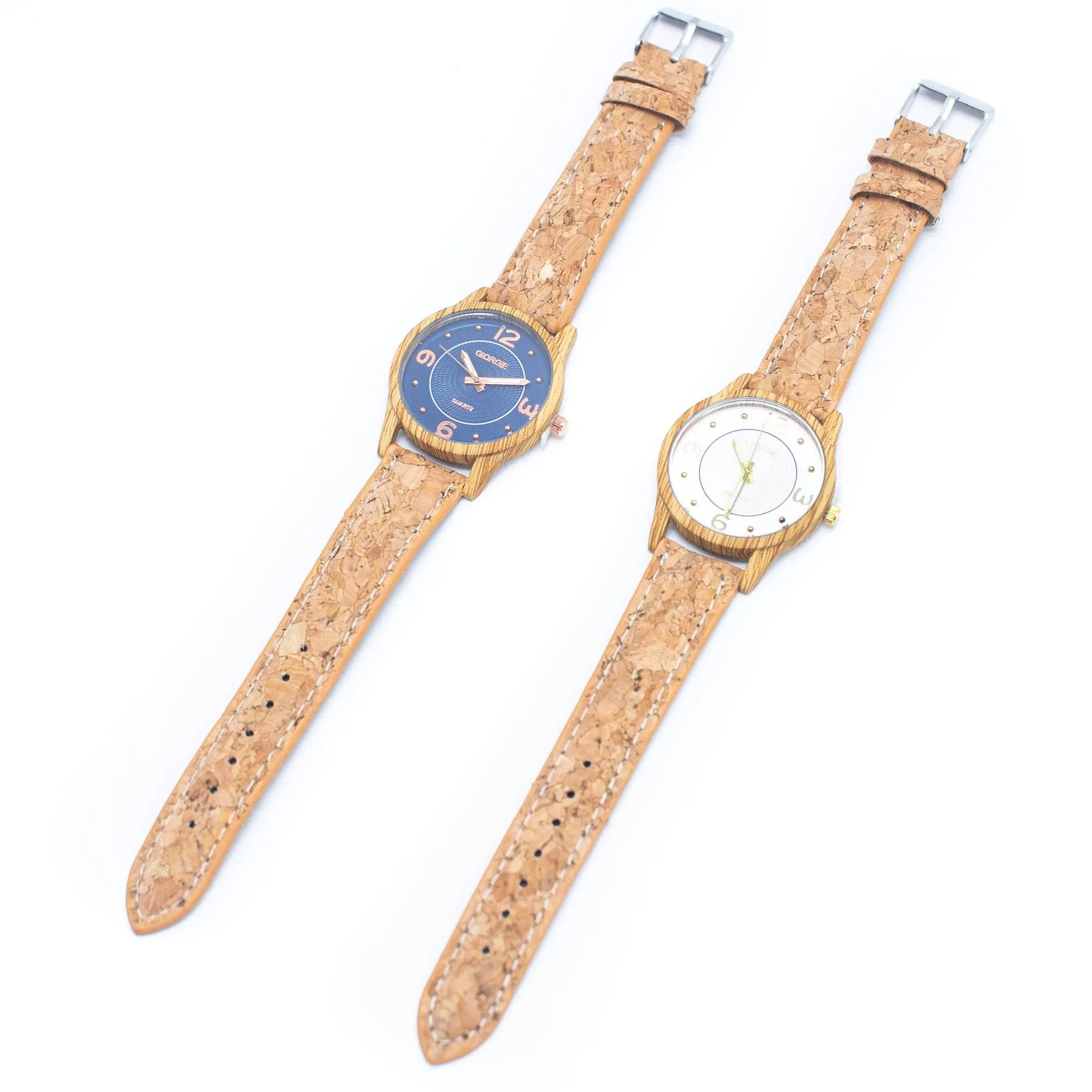 Natural Cork Strap watch women fashion Watch WA-395（without box)