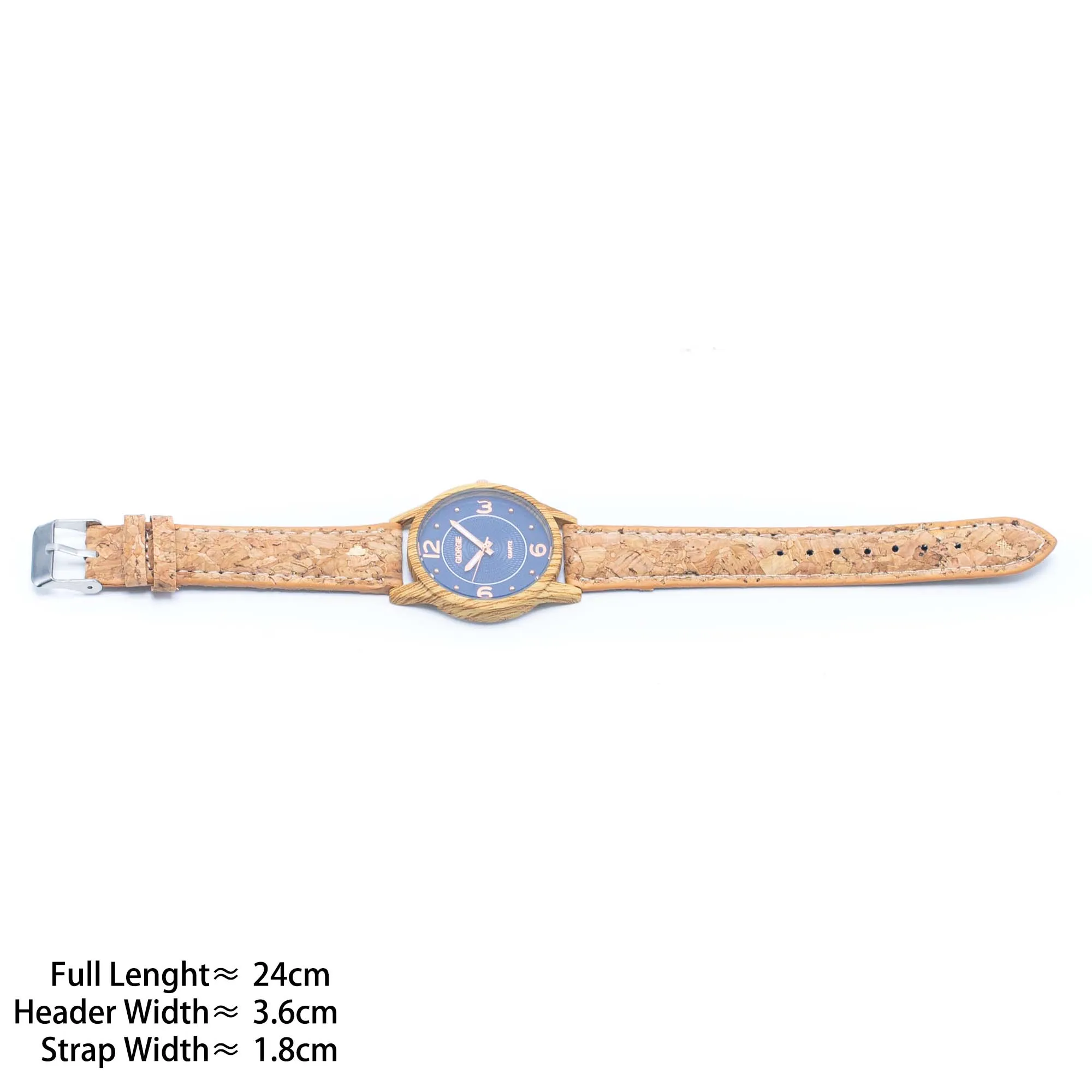 Natural Cork Strap watch women fashion Watch WA-395（without box)