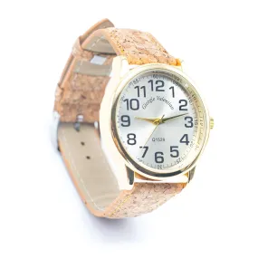 Natural Cork Strap watch women fashion Watch WA-398（without