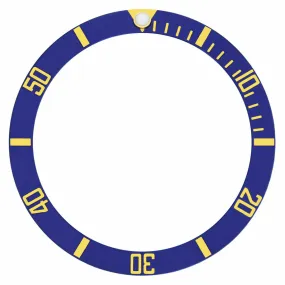 NEW BEZEL INSERT FOR 40MM INVICTA 8926OB 8928 9937 PRO DIVER WATCH GOLD FONT