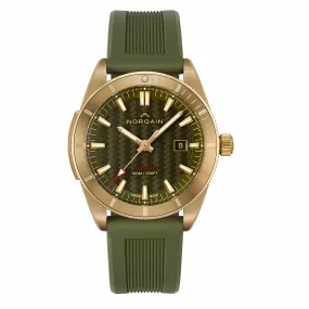 Norqain Adventure Sport Watch, 42mm Green Dial, NZ1000ZIA/K105/10KR.20z