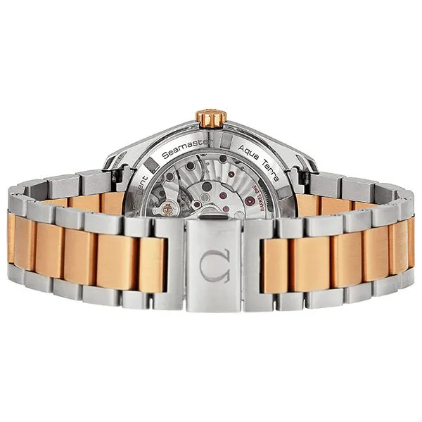 Omega Seamaster Aqua Terra Automatic Diamond Rose Gold and Steel Men's Watch 231.20.39.21.51.002