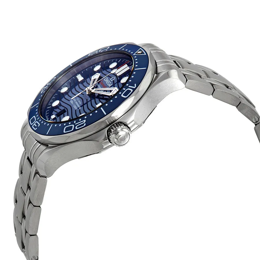 Omega Seamaster Automatic Blue Dial Steel Men's Watch 210.30.42.20.03.001