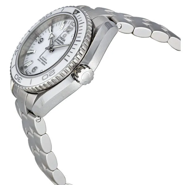 Omega Seamaster Planet Ocean 600M Automatic Chronometer White Dial Mid-Size Watch 232.30.38.20.04.001
