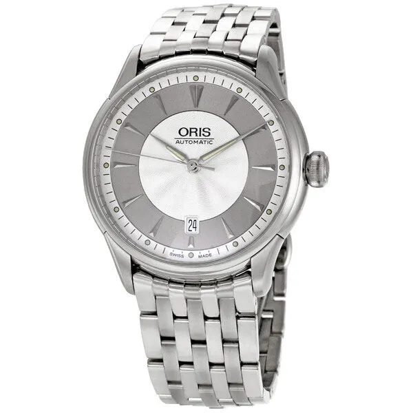 Oris Artelier Date Stainless Steel Automatic Men's Watch 733-7591-4051MB 01 733 7591 4051 07 8 21 73
