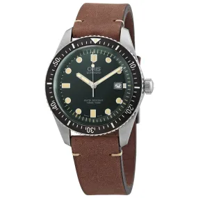 Oris DIVING Automatic Green Dial Unisex Watch 01733772040570752145
