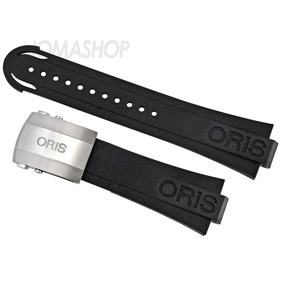 Oris ProDiver Pointer Moon Black Dial Stainless Steel Men's Watch 01 761 7682 7154-Set