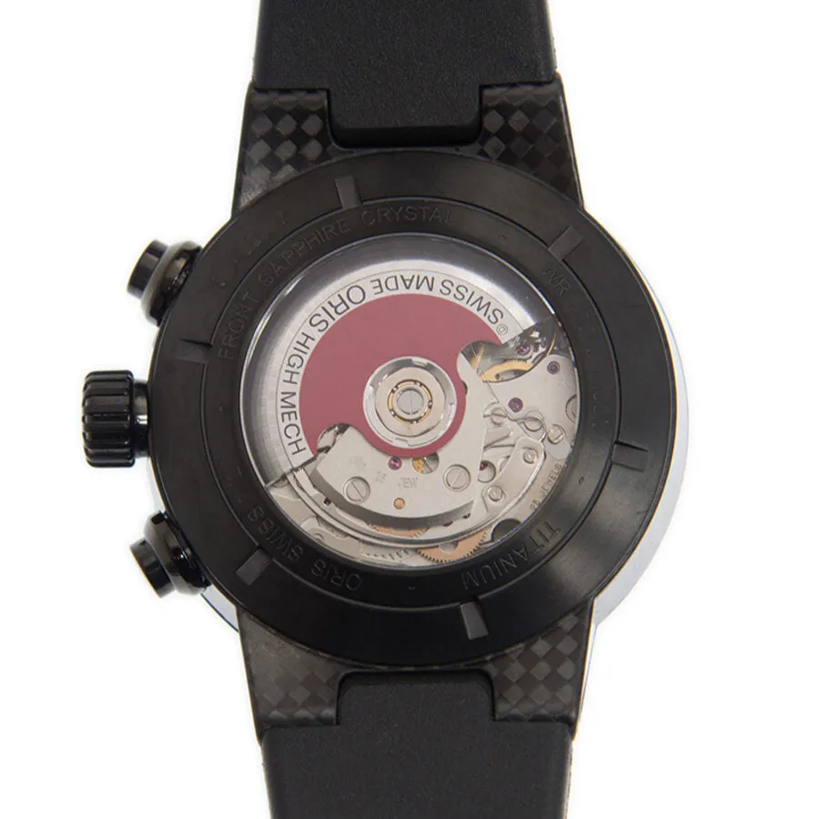 Oris Williams F1 Chronograph Automatic Black Dial Unisex Watch 674 7725 8764 4 24 50BT