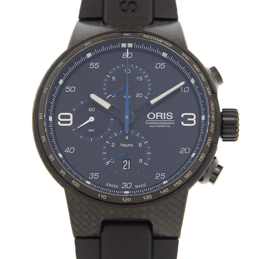 Oris Williams F1 Chronograph Automatic Black Dial Unisex Watch 674 7725 8764 4 24 50BT