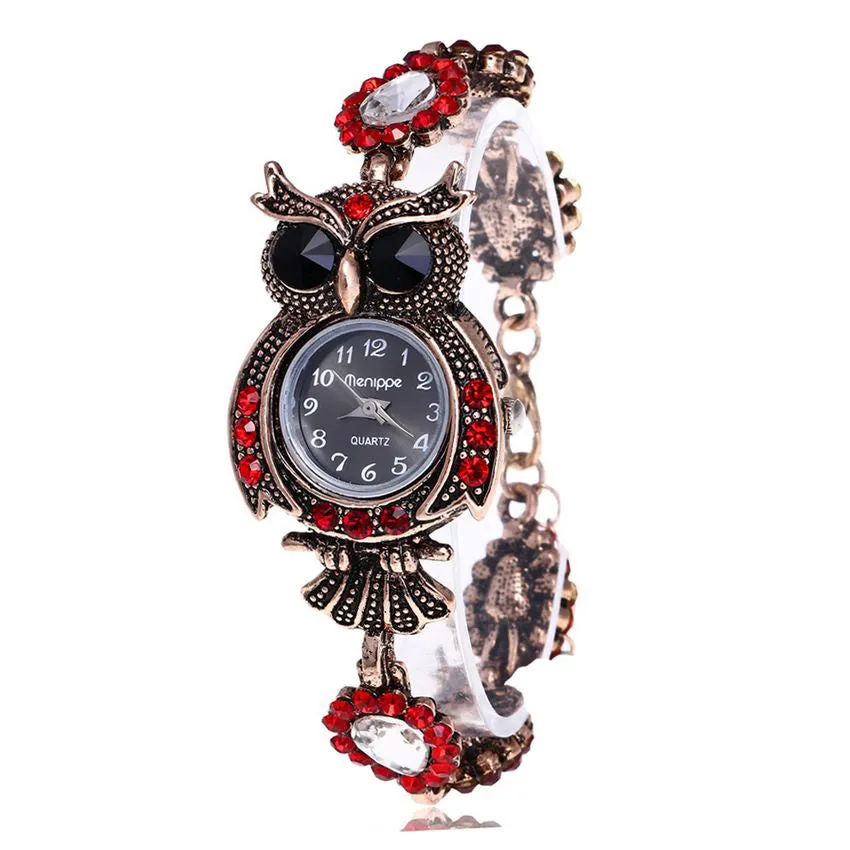 Owl Fashion Women Bracelet Watch