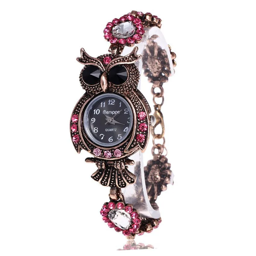 Owl Fashion Women Bracelet Watch
