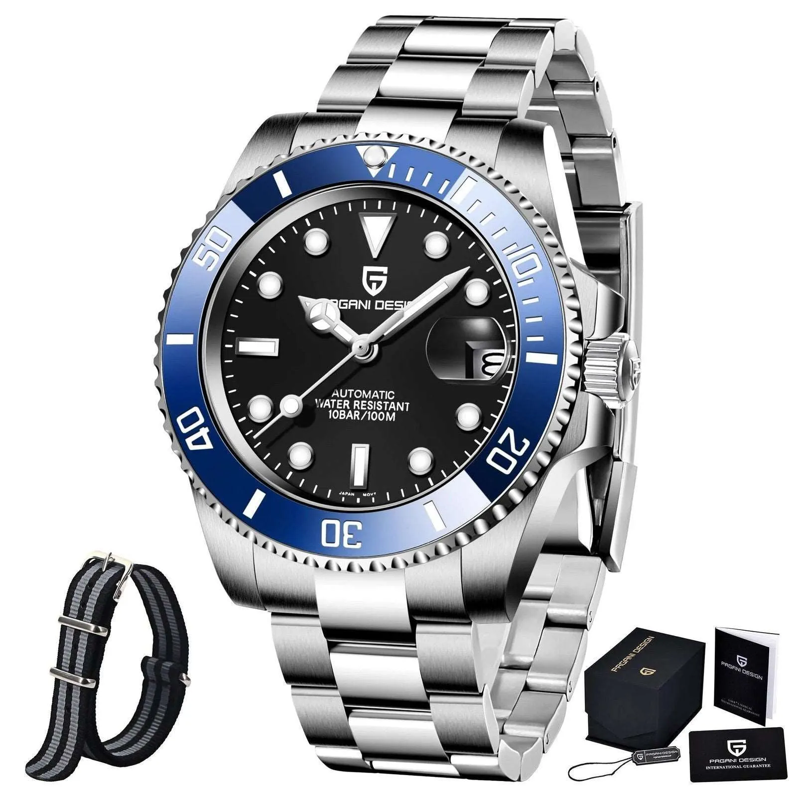 Pagani Design Submariner Date Homage Watches