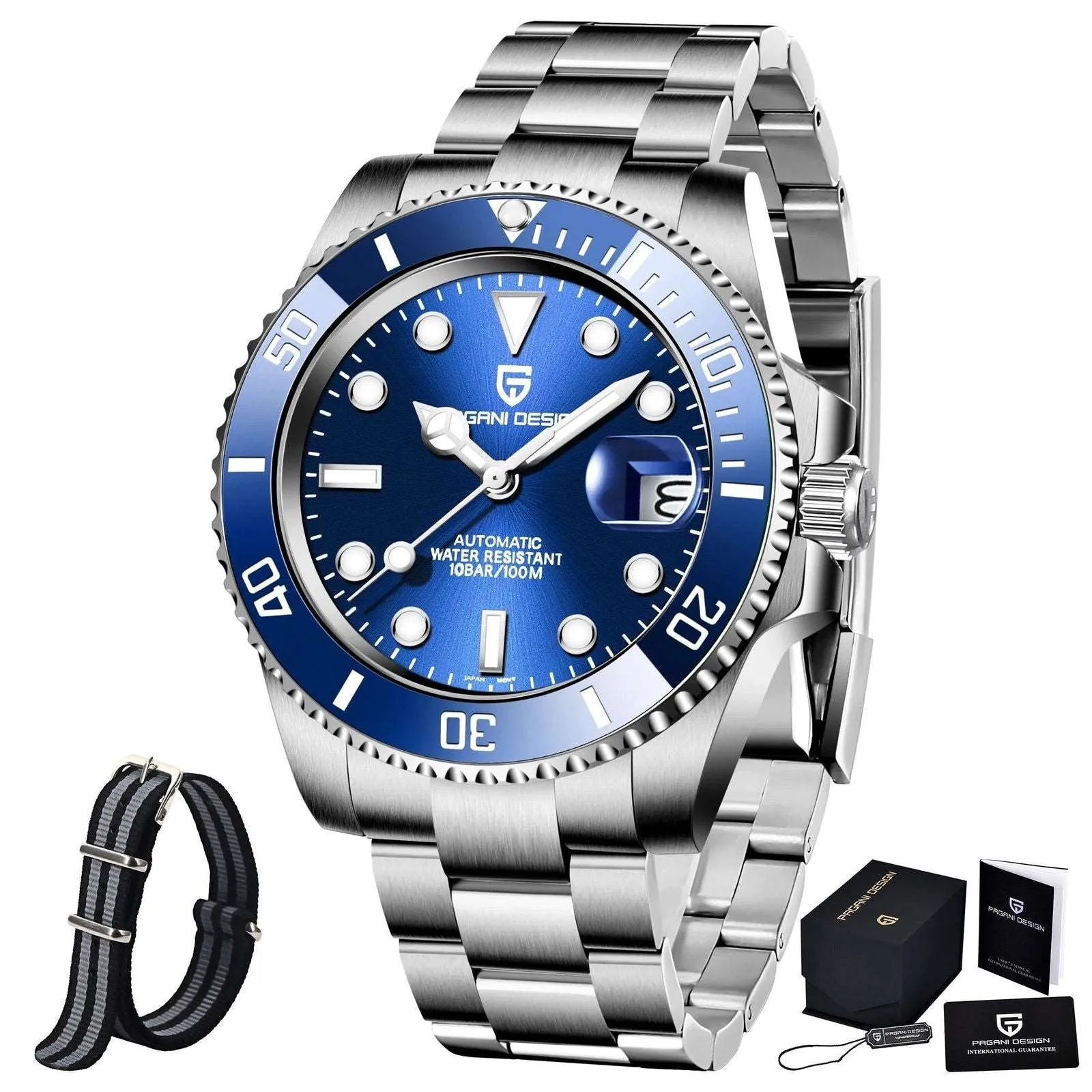 Pagani Design Submariner Date Homage Watches