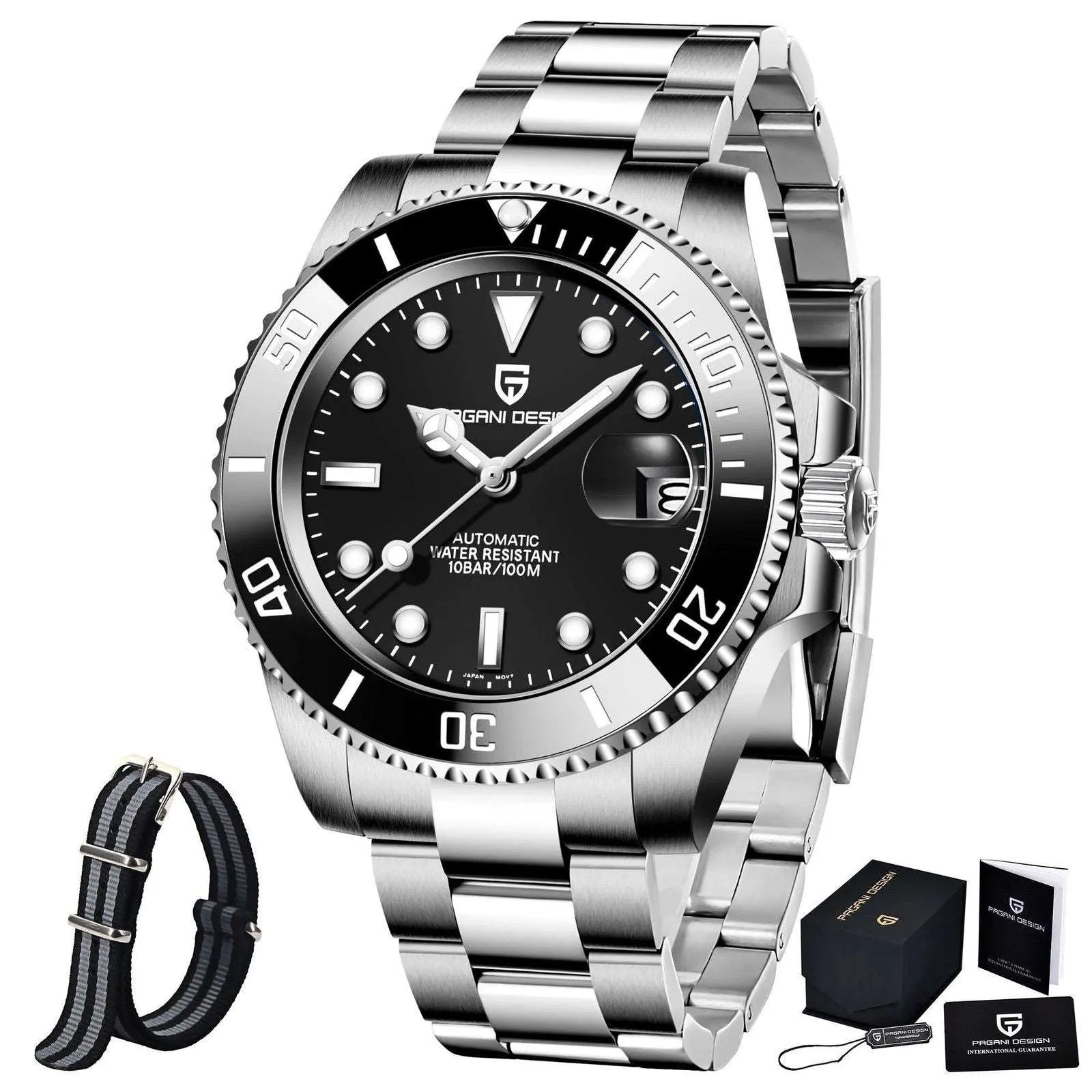 Pagani Design Submariner Date Homage Watches
