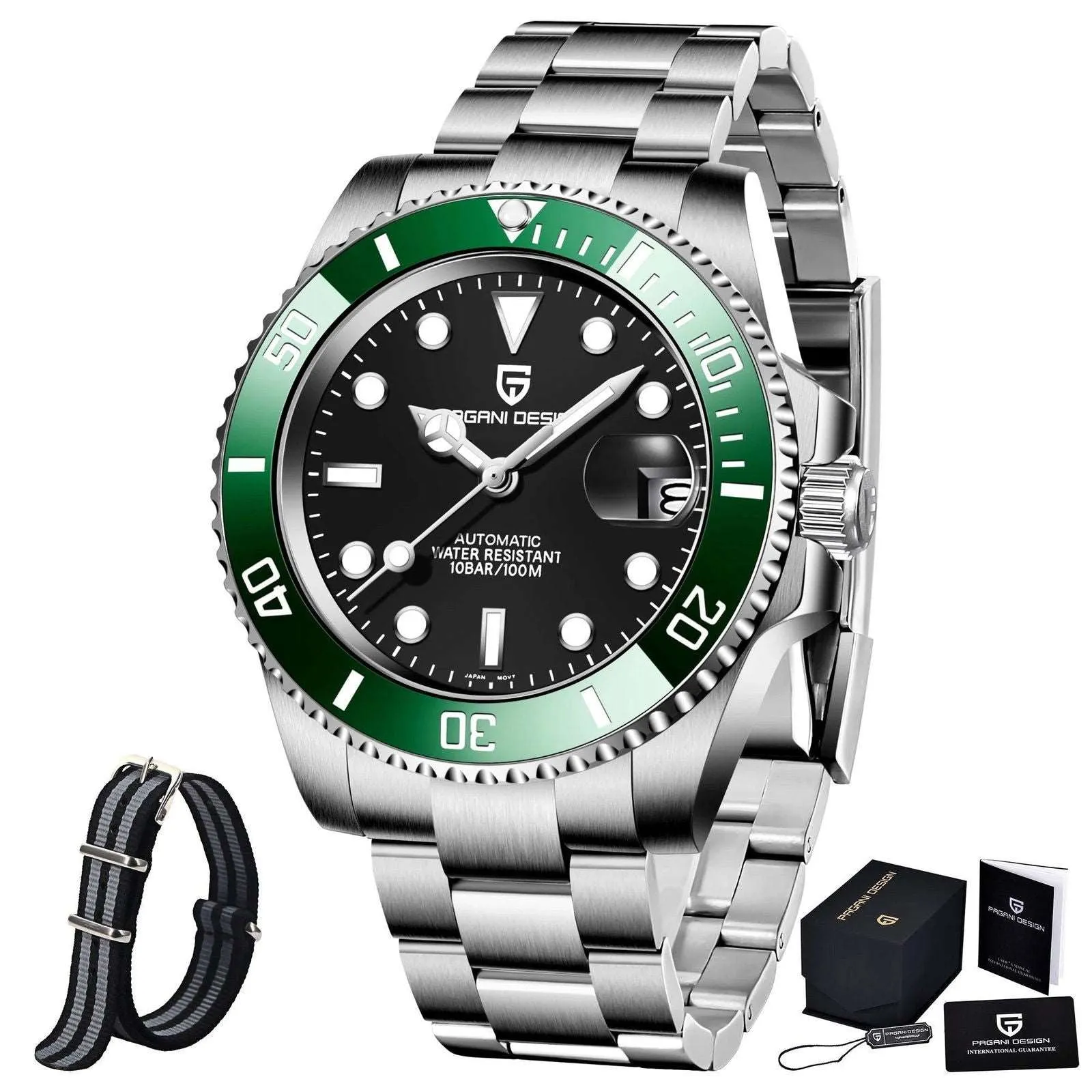 Pagani Design Submariner Date Homage Watches