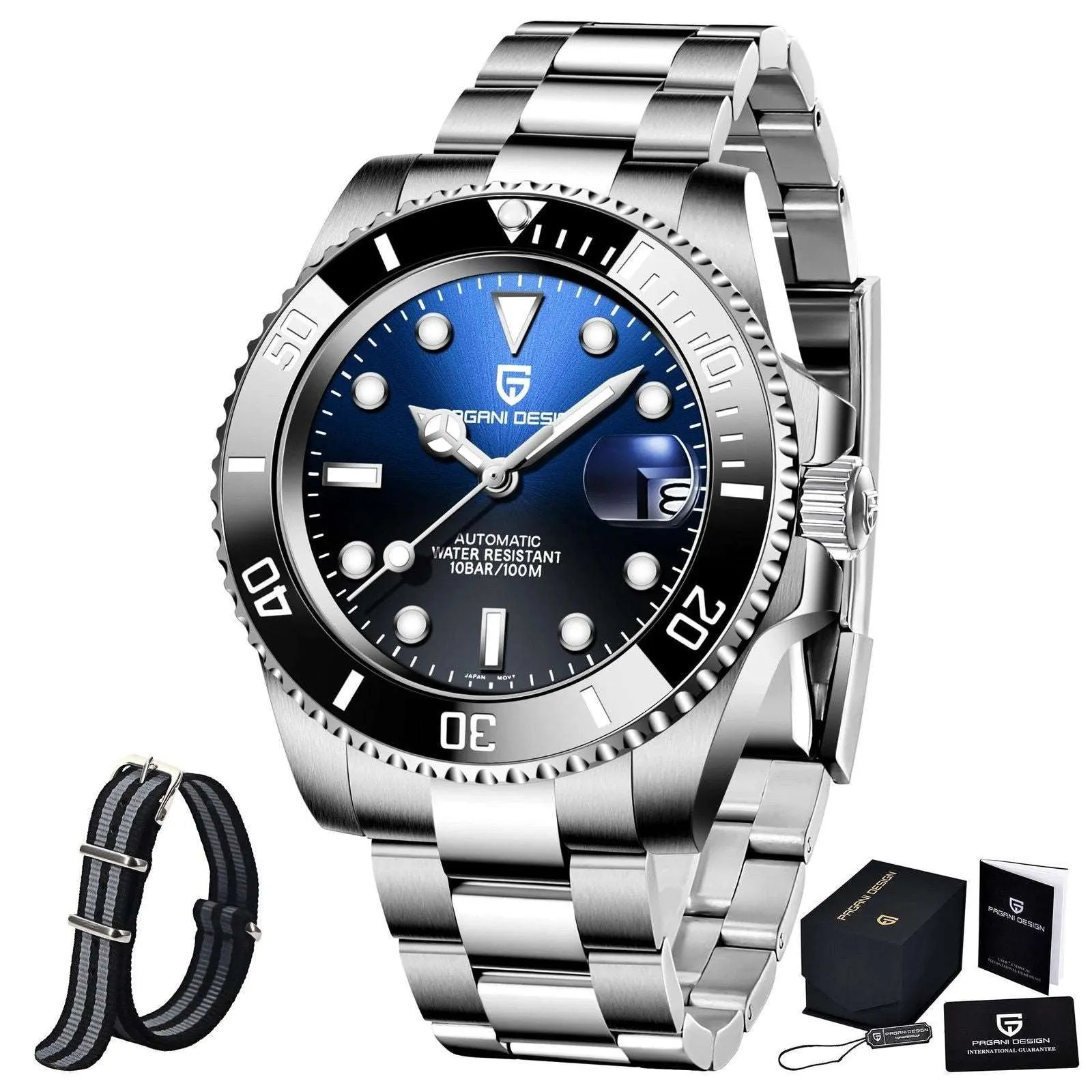 Pagani Design Submariner Date Homage Watches