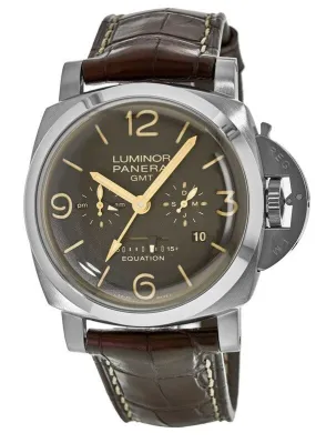Panerai Luminor 1950 Equation Of Time 8 Days GMT Men's Watch PAM00656