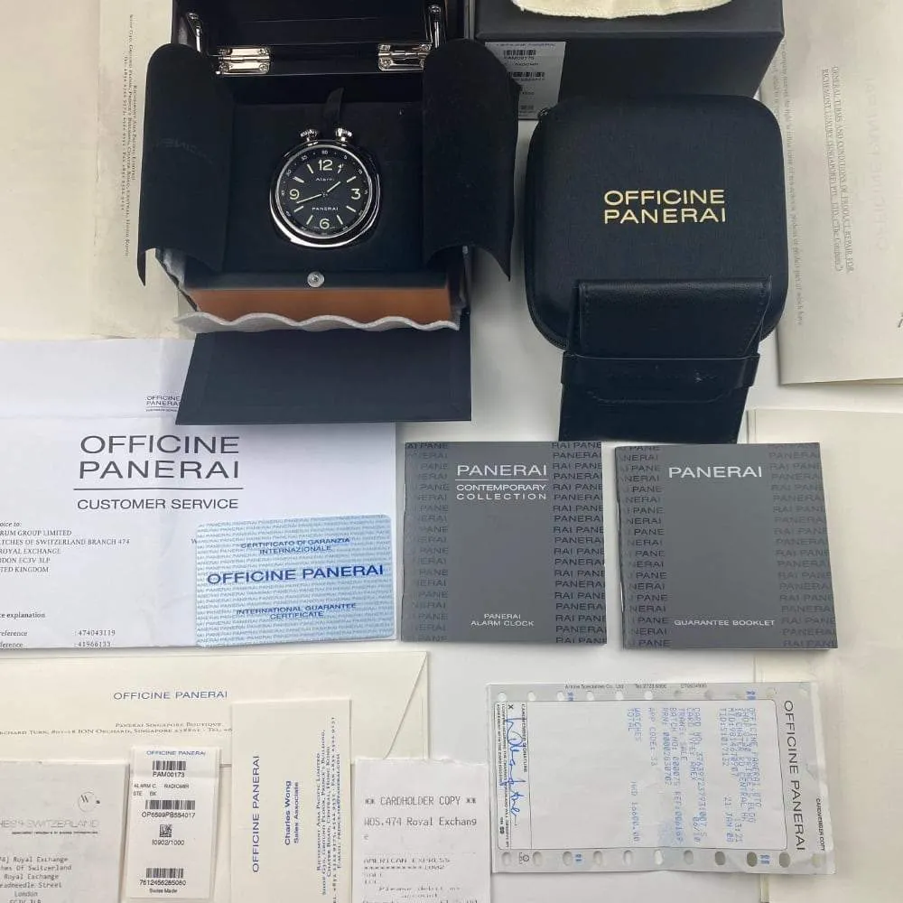 Panerai Travel Alarm Clock PAM00173