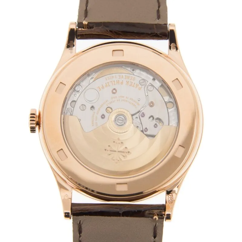 Patek Philippe Calatrava 18k Rose Gold Men's Watch 5296R-001