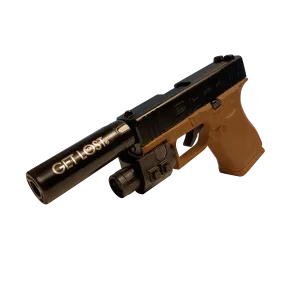 PISTOL TORCH LIGHTER (BEIGE)