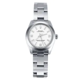 Pre-Owned Rolex White Dial Stainless Steel