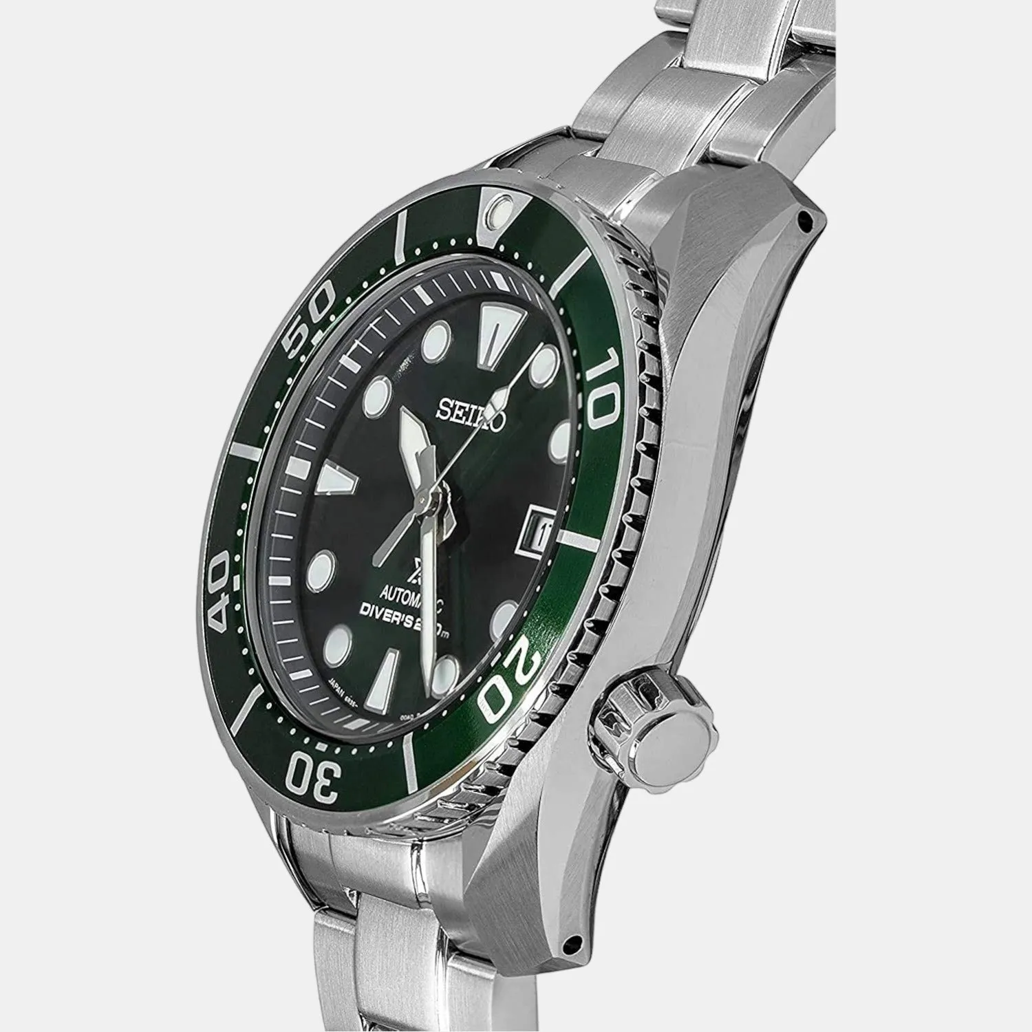 Prospex Men's Green Stainless Steel Automatic Chronograph Watch SPB103J1