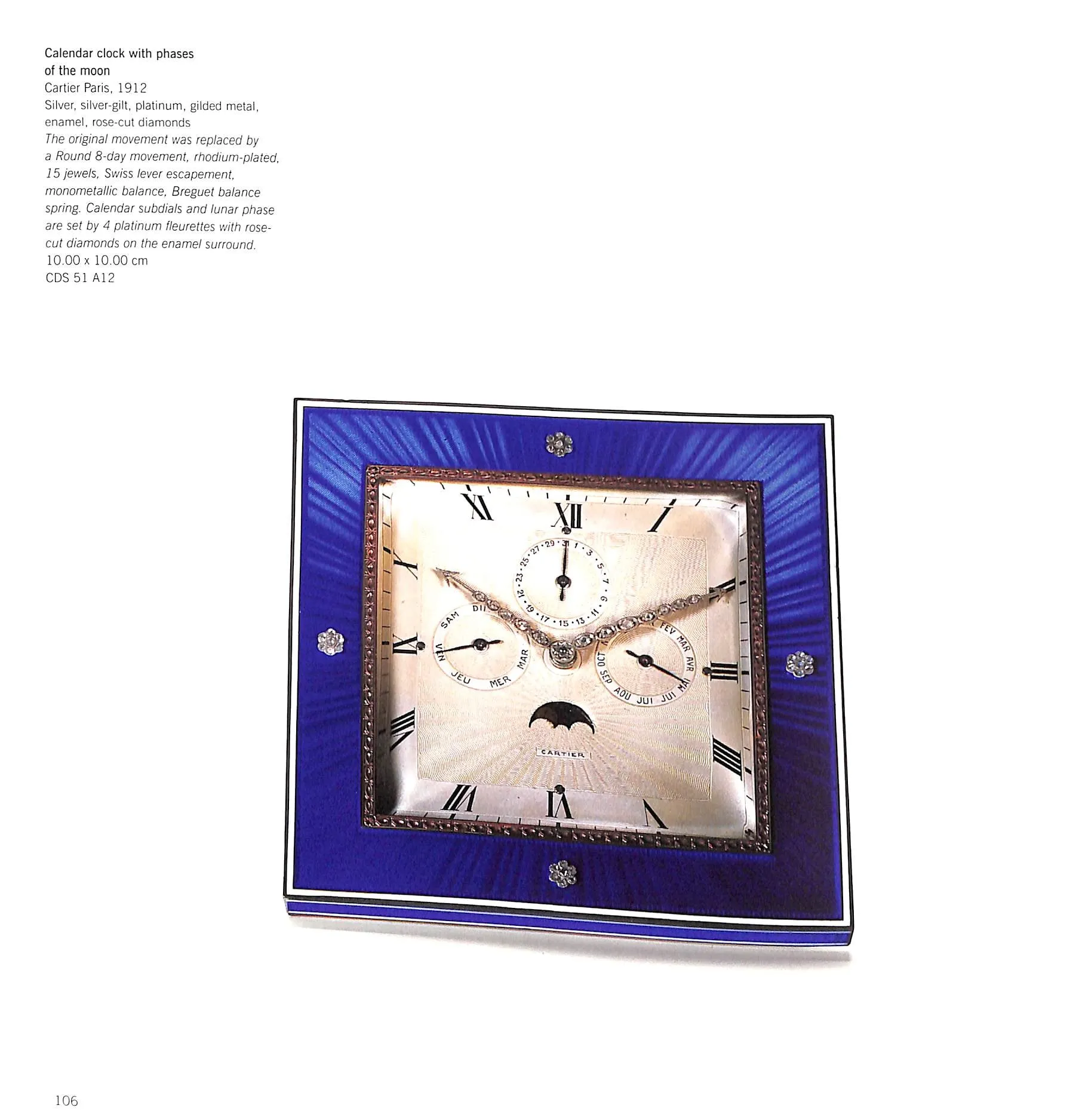 "Cartier: Time Art: Mechanics Of Passion" 2011 FORSTER, Jack (SOLD)