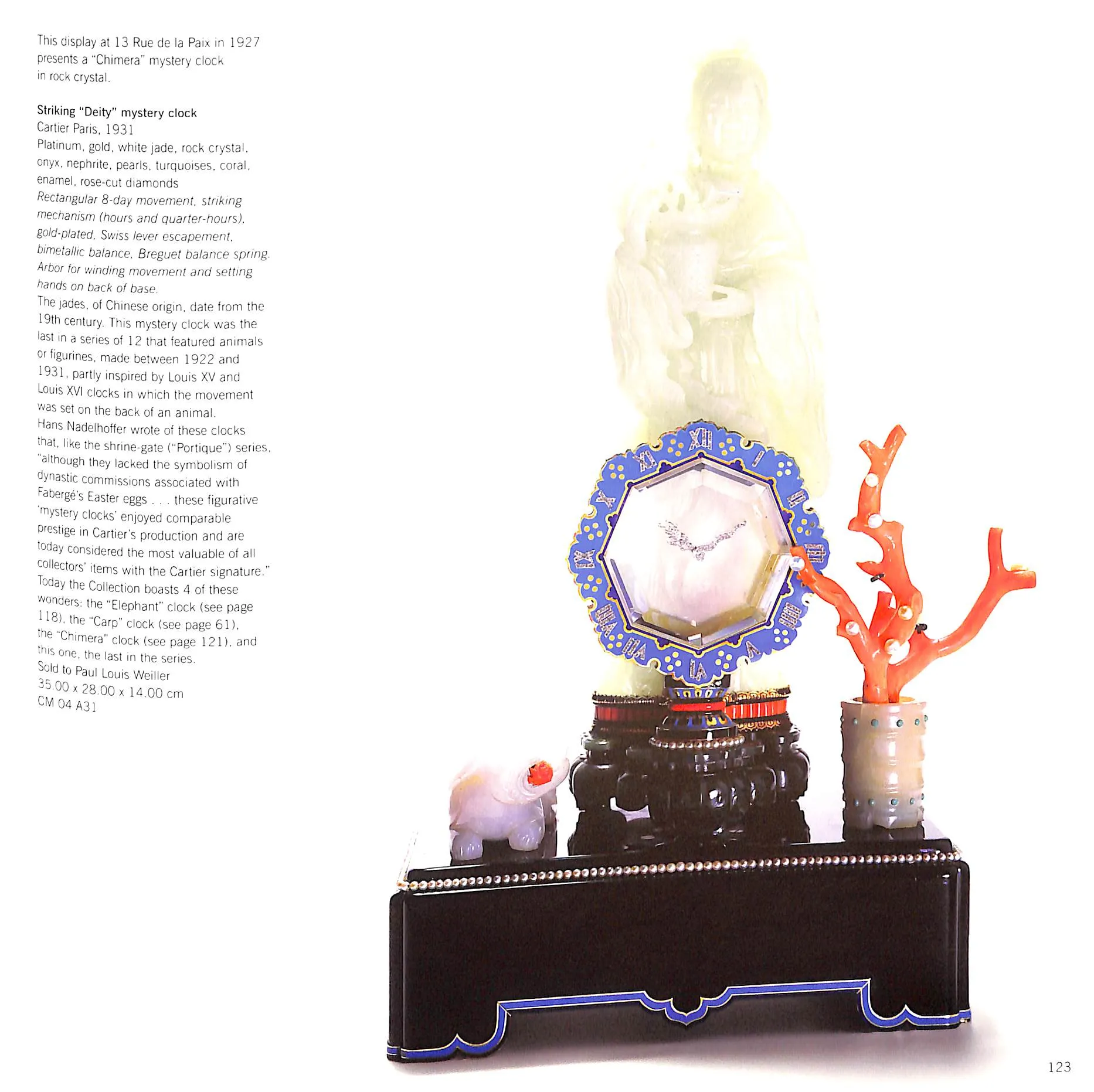 "Cartier: Time Art: Mechanics Of Passion" 2011 FORSTER, Jack (SOLD)