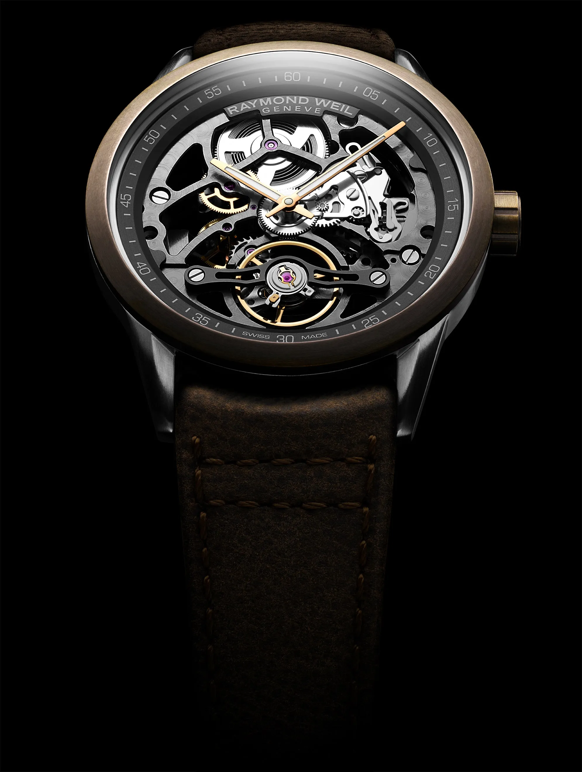 Raymond Weil Freelancer Calibre RW1212 Skeleton - 2785-SBC-60000 - 783112