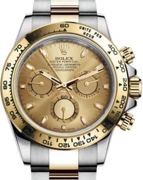 Rolex Cosmograph Daytona Chronograph Stainless steel & 18K Yellow Gold Unisex Watch
