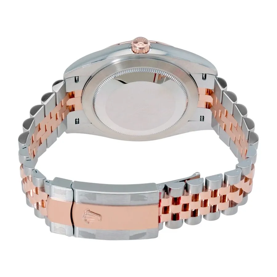 Rolex Datejust 41 Chocolate Diamond Dial Steel and 18K Everose Gold Jubilee Men's Watch 126331CHDJ