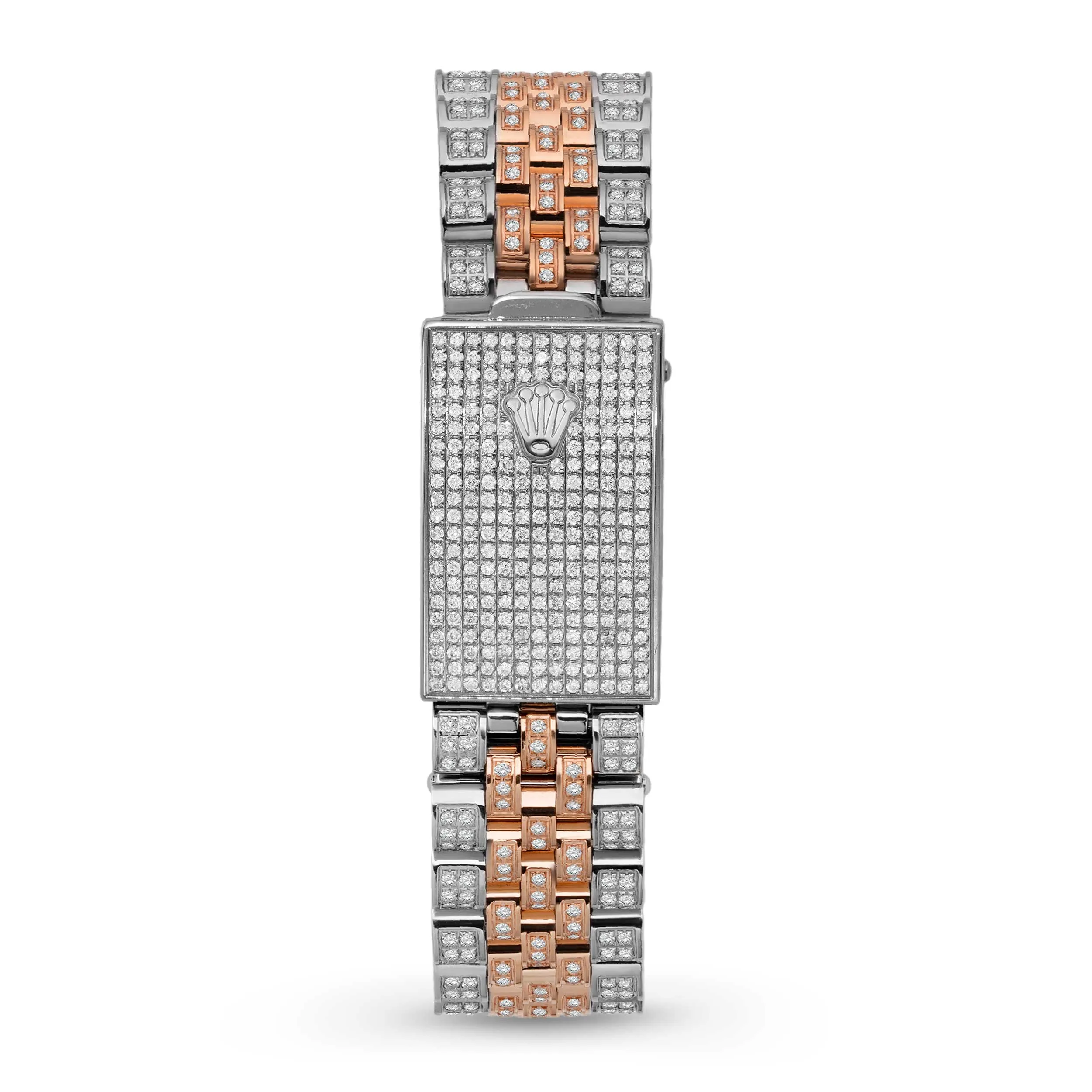 Rolex Datejust Diamond Bezel Watch 36mm Black Roman Dial | 13.10ct