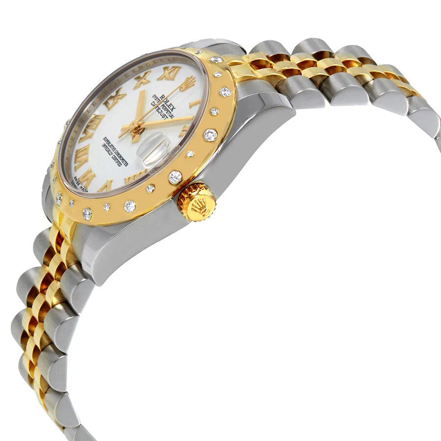 Rolex Datejust Lady 31 White Dial Stainless Steel and 18K Yellow Gold Jubilee Bracelet Automatic Watch 178343WRJ