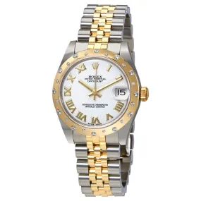 Rolex Datejust Lady 31 White Dial Stainless Steel and 18K Yellow Gold Jubilee Bracelet Automatic Watch 178343WRJ