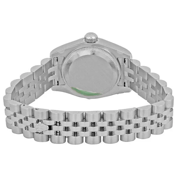 Rolex Lady Datejust 26 White Mother of Pearl with 10 Diamonds Dial Stainless Steel Jubilee Bracelet Automatic Watch 179174MDJ 179174-MDJ