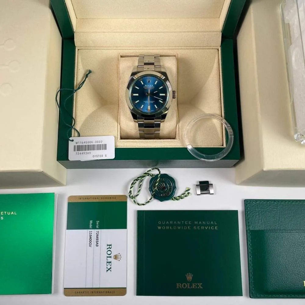 Rolex Milgauss Z-Blue 116400GV