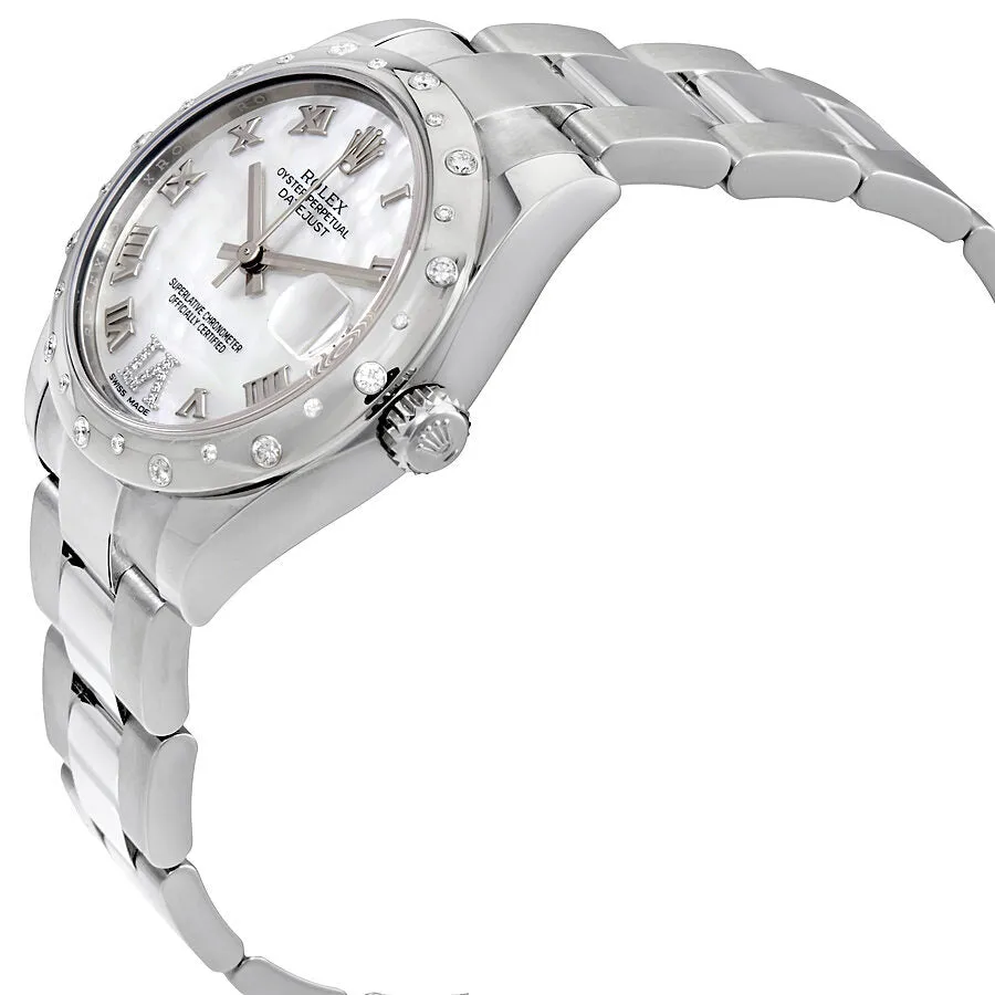 Rolex Oyster Perpetual Datejust 31 Mother of pearl Dial Stainless Steel Bracelet Automatic Ladies Watch 178344MRDO