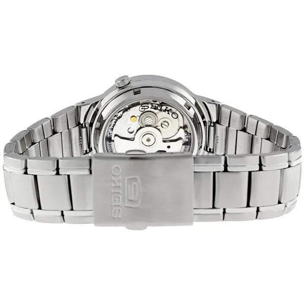 Seiko Series 5 Automatic Black Dial Stainless Steel Men's Watch SNKA23