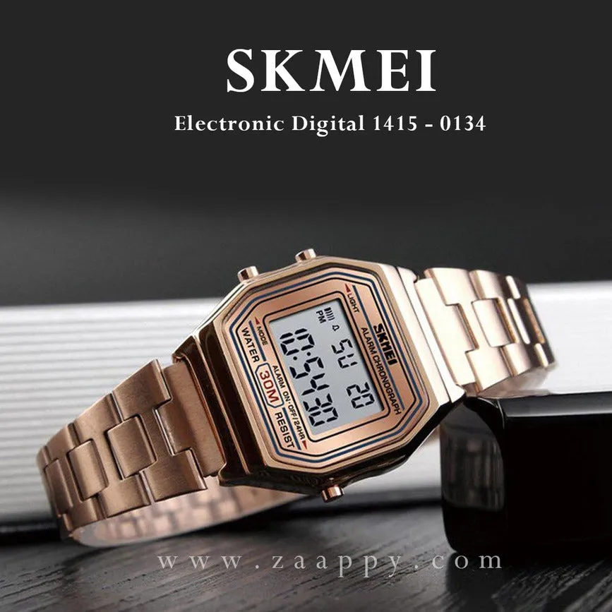 SKMEI Electronic Digital Watch 1415 For Women | Multifunctional Chronographic Watch
