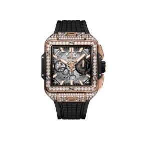 Square Bang Unico King Gold Pavé 42mm