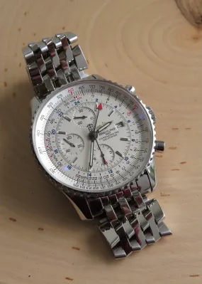 Stainless Steel Breitling Navitimer