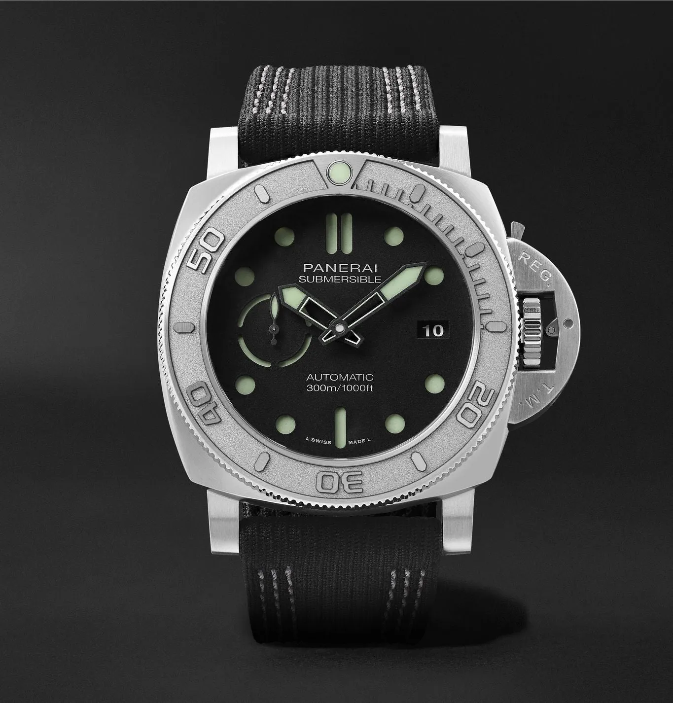Submersible Mike Horn Edition Automatic 47mm Eco-Titanium and PET Watch