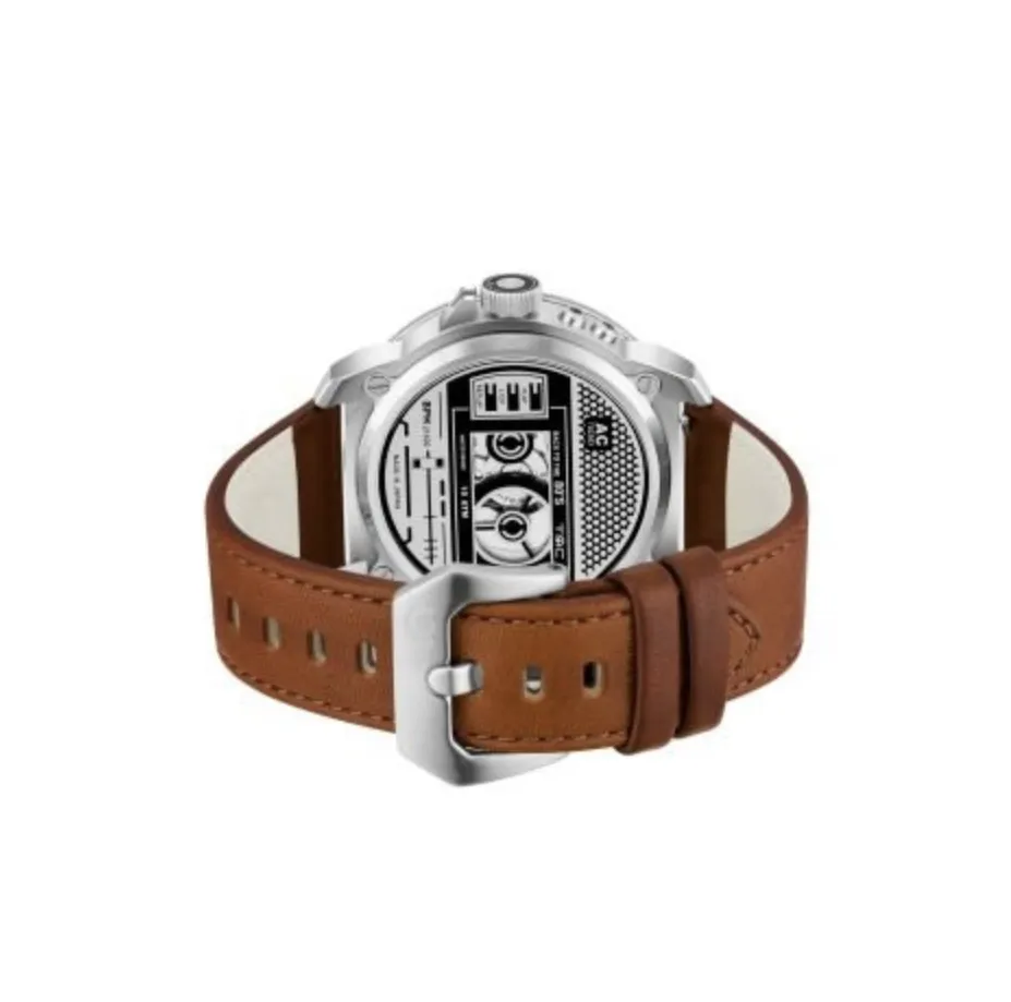 TACS CASSETTE WATCH - CHROME (TS2303A)