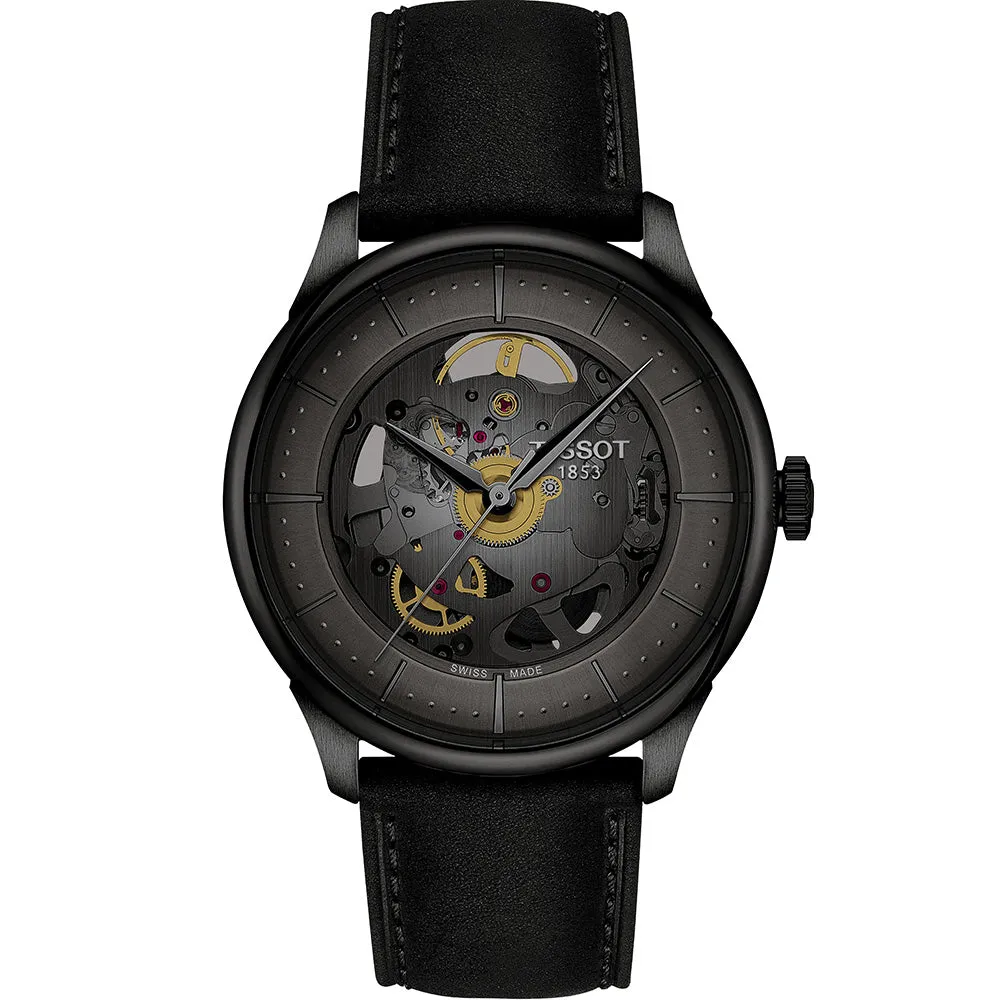 Tissot Chemin des Tourelles Skeleton T1398363644100 Automatic