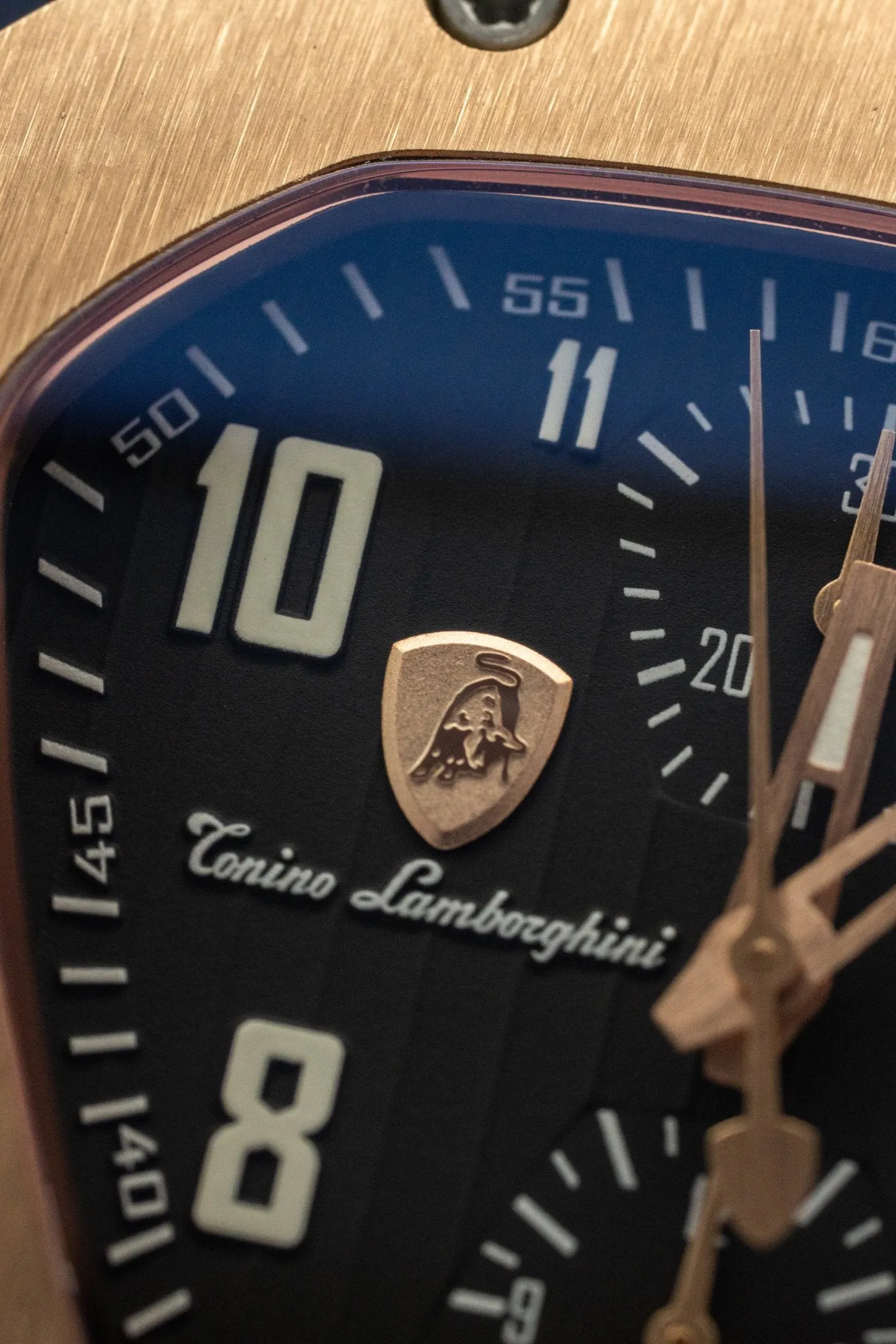 Tonino Lamborghini Spyderleggero Chronograph Watch Day Date IP Rose Gold TLF-T07-5