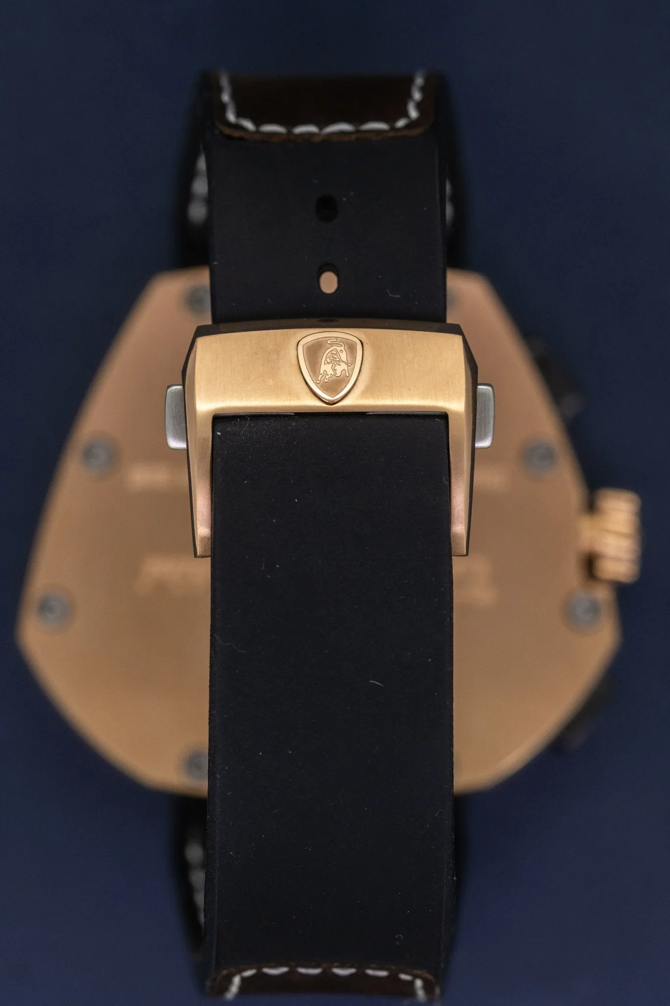 Tonino Lamborghini Spyderleggero Chronograph Watch Day Date IP Rose Gold TLF-T07-5