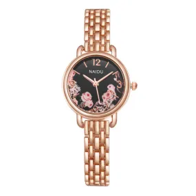 W3345 - Rose gold ladies quartz watch